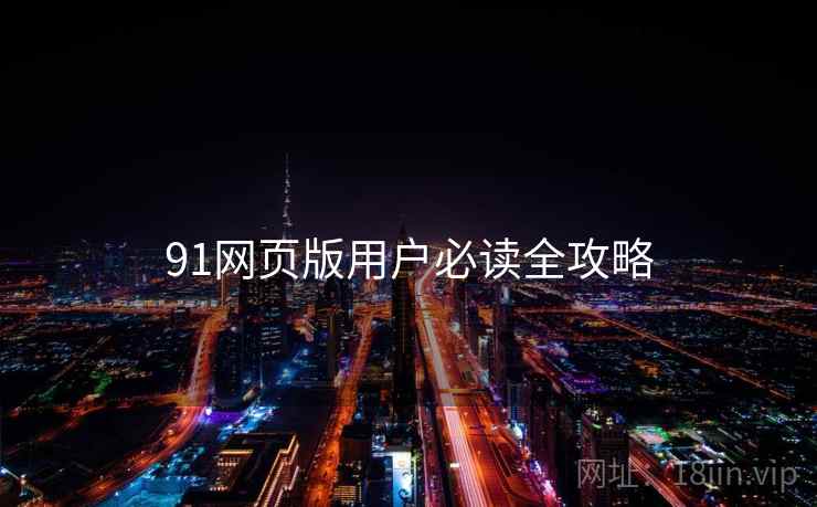 91网页版用户必读全攻略