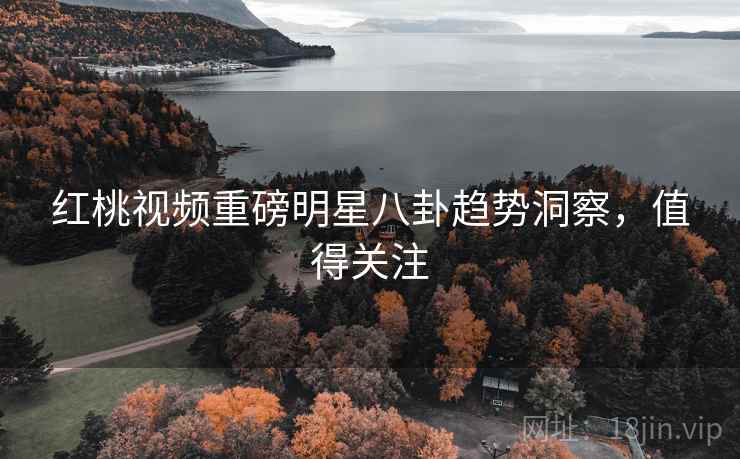 红桃视频重磅明星八卦趋势洞察,值得关注